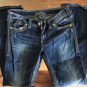 Silver Bootcut Jeans